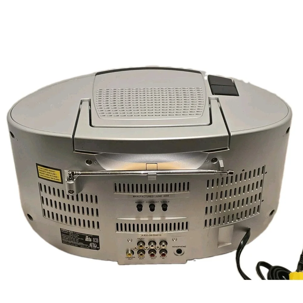 The Singing Machine SMVG-620 KaraokeVision CDG TV System Camera Tested Works